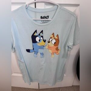 Bluey Kids Light Blue Short Sleeve Tee